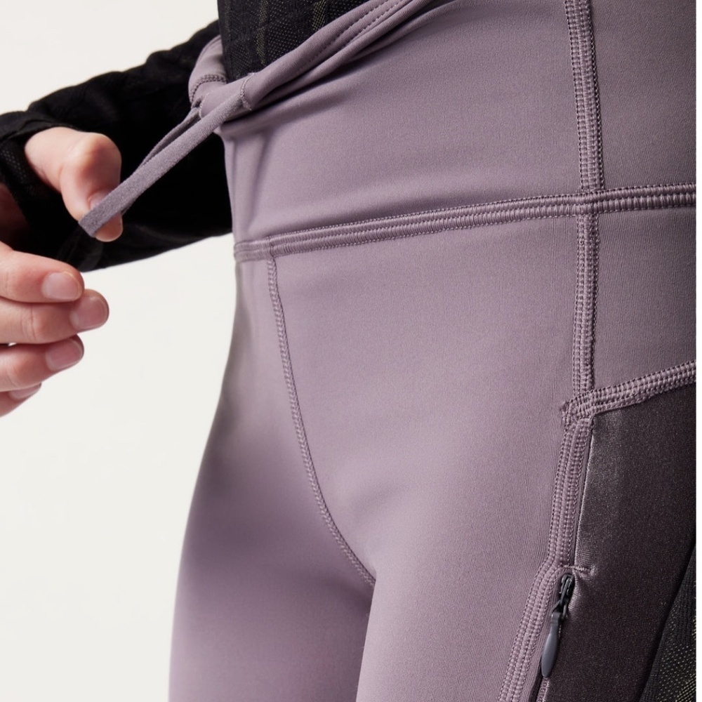 Athleta Girl Dusk Violet Leggings Girls Size 16 - Picture 10 of 11